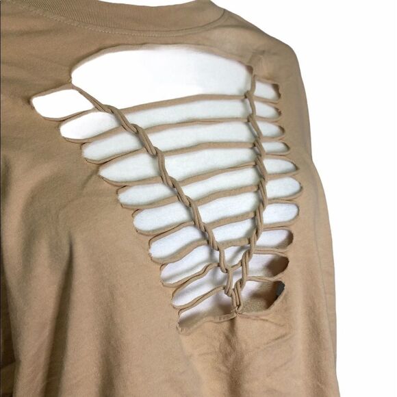 URBAN Outfitters Truly Madly Deeply Cut Out Shirt - Picture 4 of 7